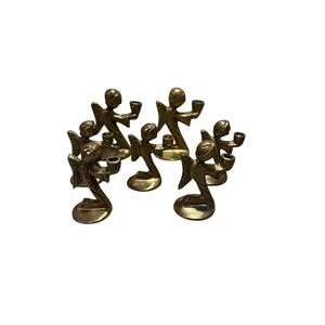 Brass Angel set of 7